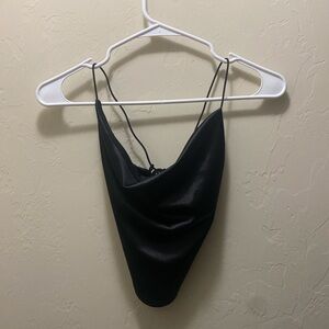 WINDSOR BLACK STRAPPY TOP